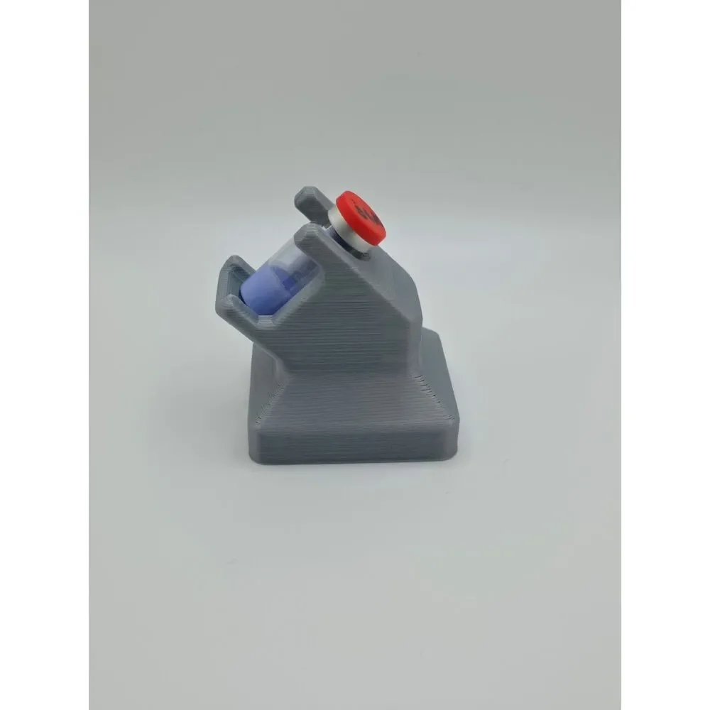 3D-Printed 3ml Vial Holder & Angled Display Stand